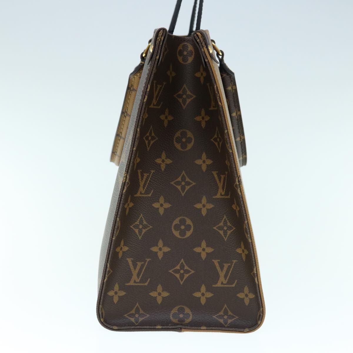 LOUIS VUITTON Monogram Reverse Giant On The Go MM Tote Bag M45321 - 3