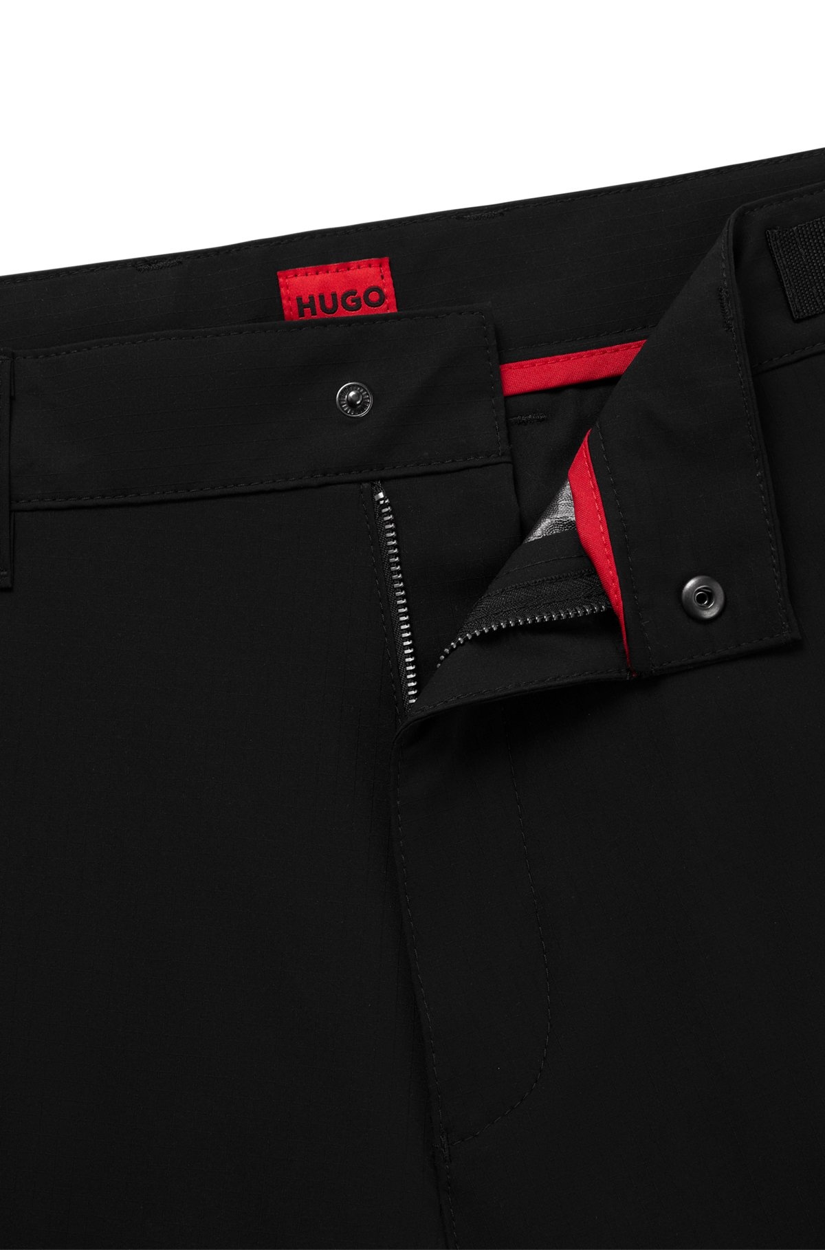 REGULAR-FIT CARGO TROUSERS WITH STACKED-LOGO STRAP - 6