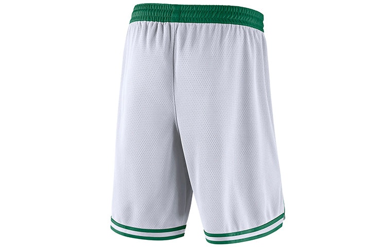Nike NBA limited SW Fan Edition Boston Celtics Basketball Shorts White AJ5586-100 - 2