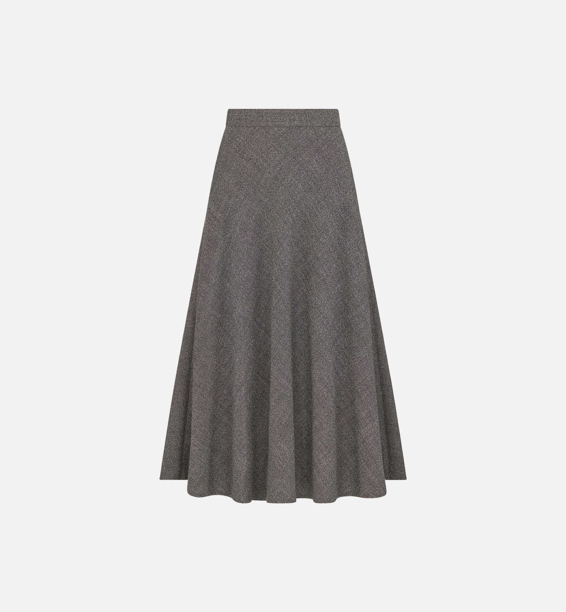 Flared Mid-Length Skirt - 1