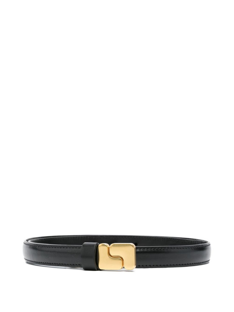 Ninon logo buckle belt 1