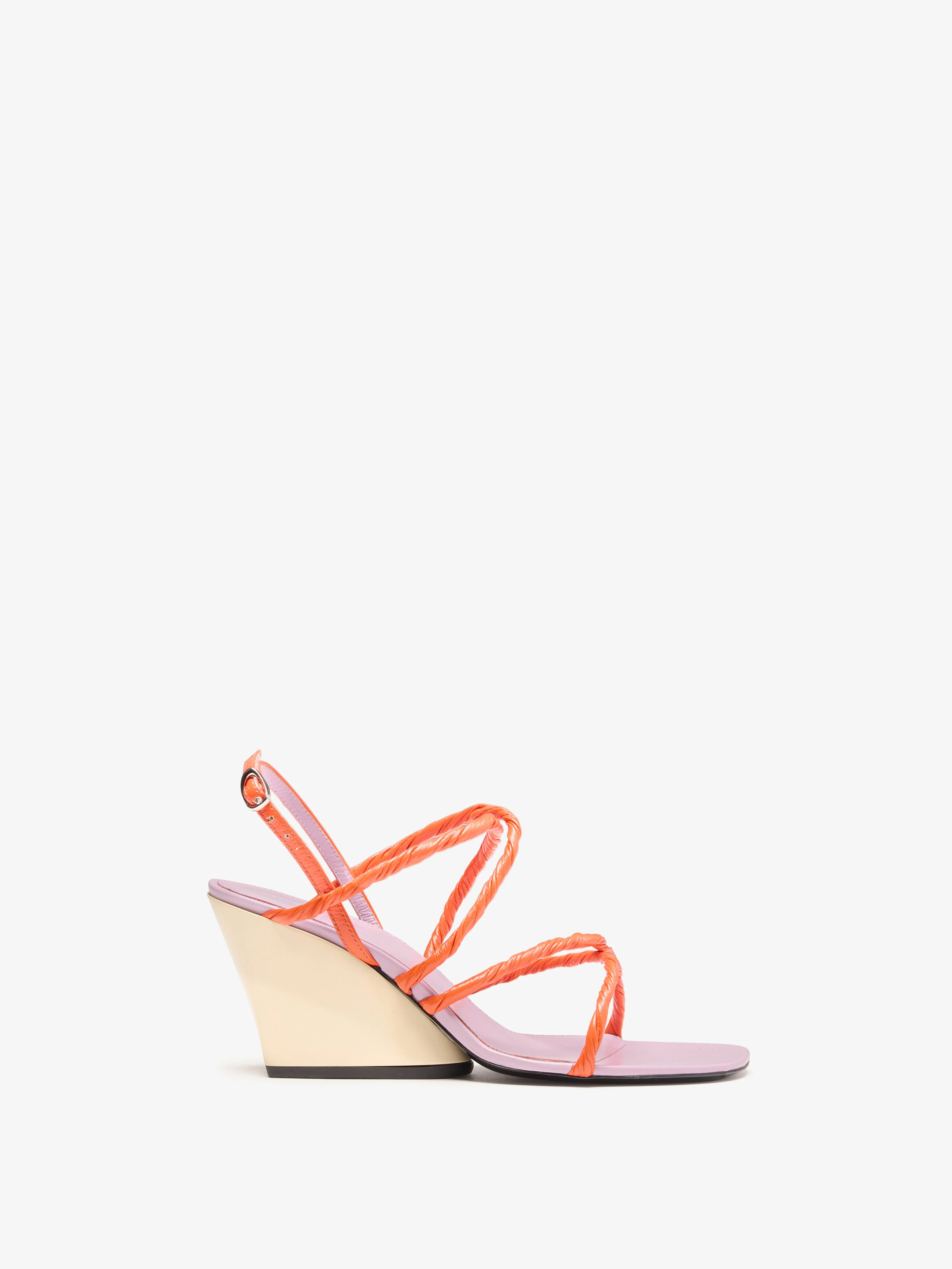 Twist Slant Sandals - 1