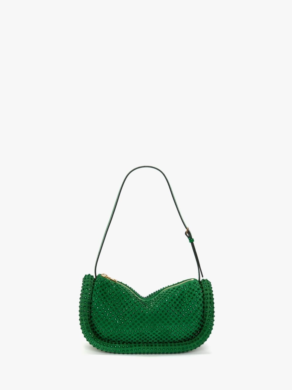 BUMPER-15 LEATHER SHOULDER BAG WITH CRYSTAL - 6