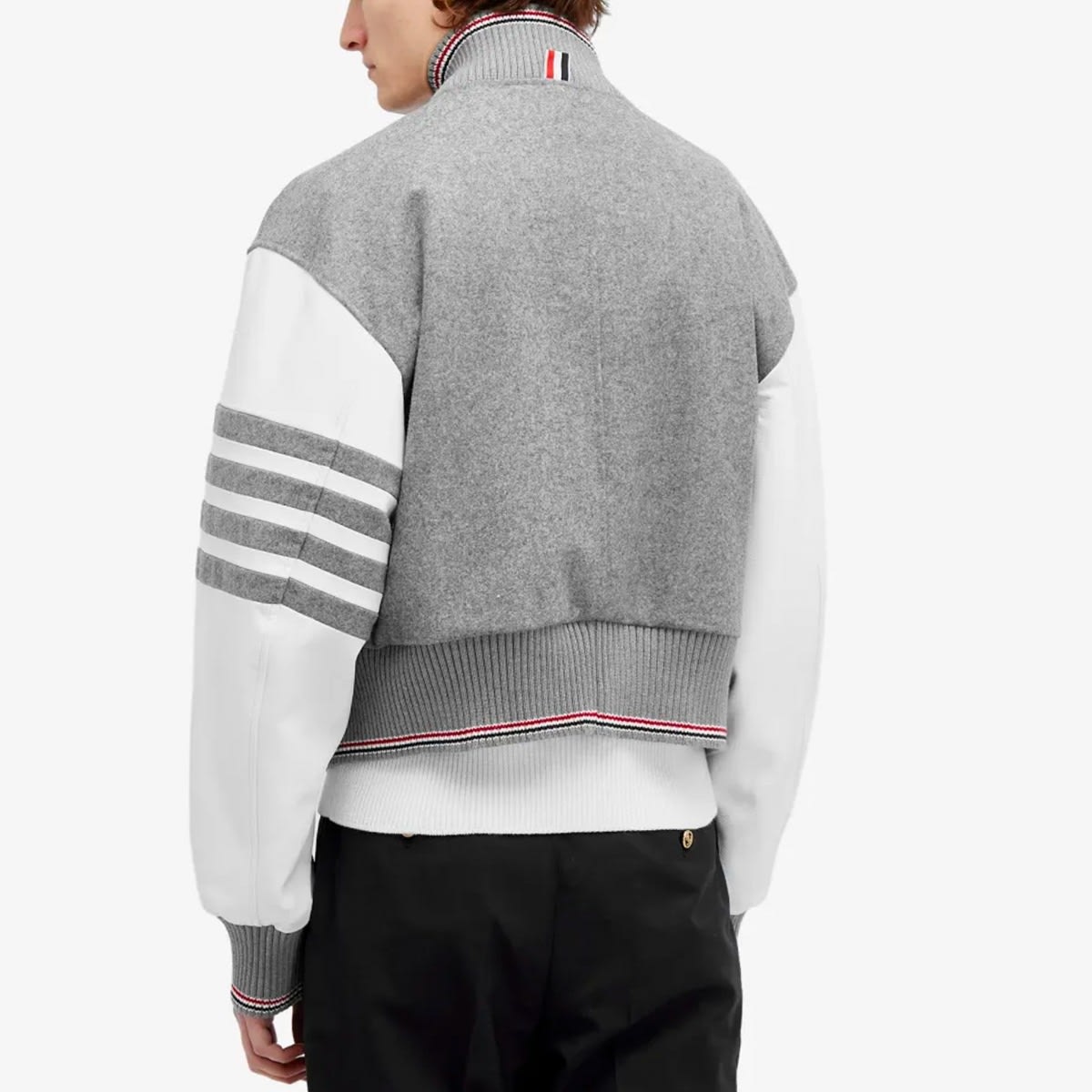 Thom Browne 4-Bar Cropped Blouson Jacket - 3