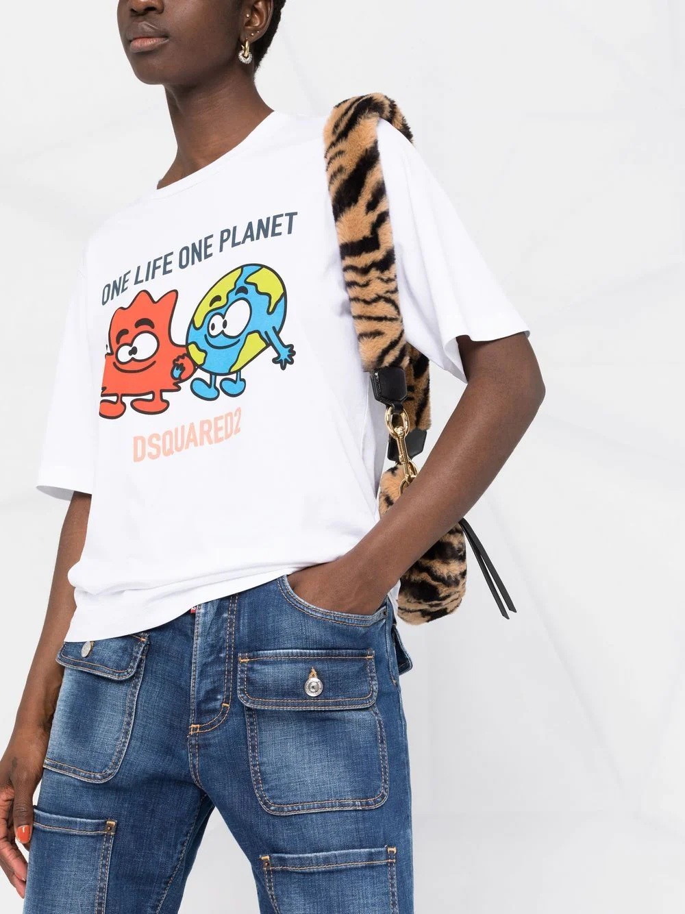 graphic-print cotton T-shirt - 3