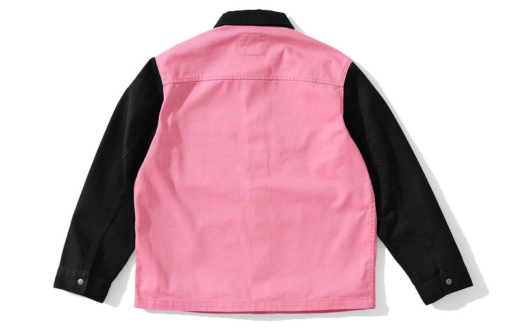 Supreme FW19 Week 3 x Ben Davis Chore Coat 'Black Pink' SUP-FW19-385 - 2
