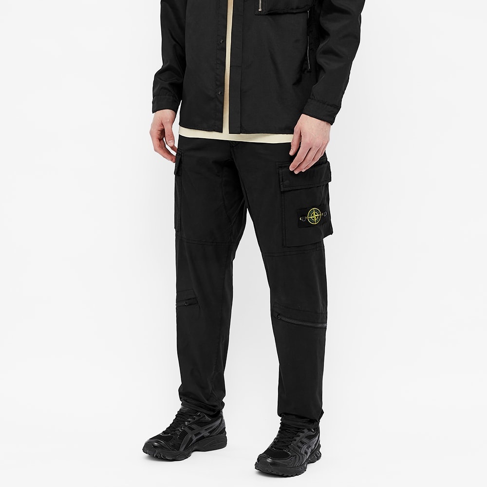 Stone Island Brushed Cotton Cargo Pant - 5