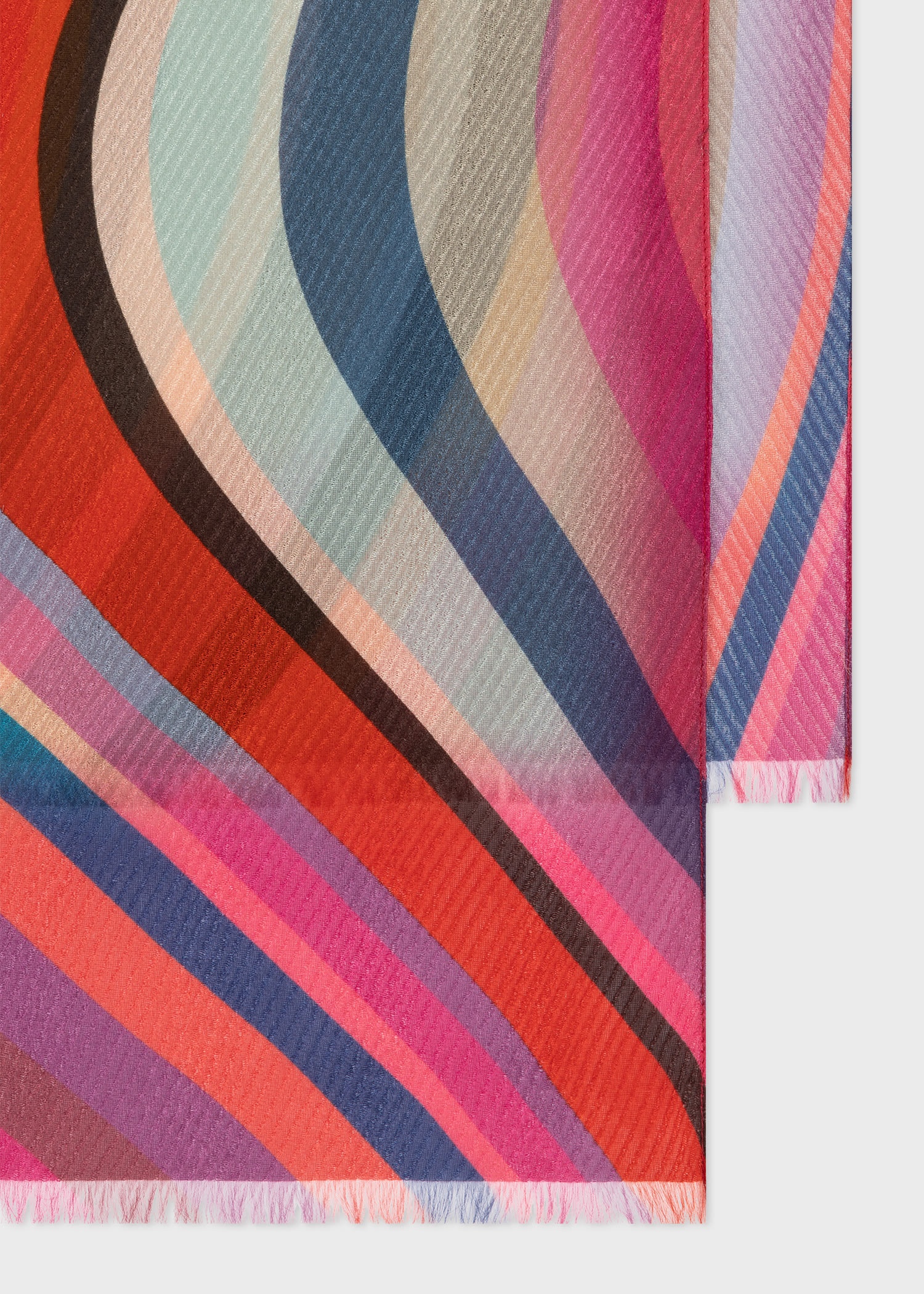 Ombre 'Swirl' Stripe Scarf - 2