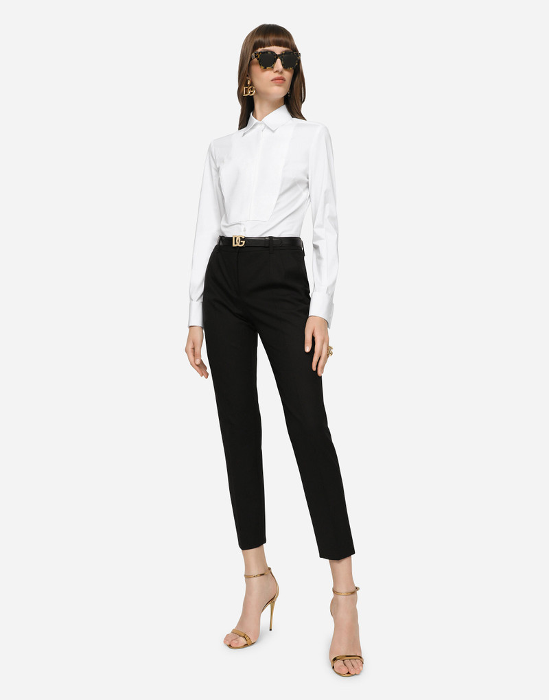 Stretch wool pants 5