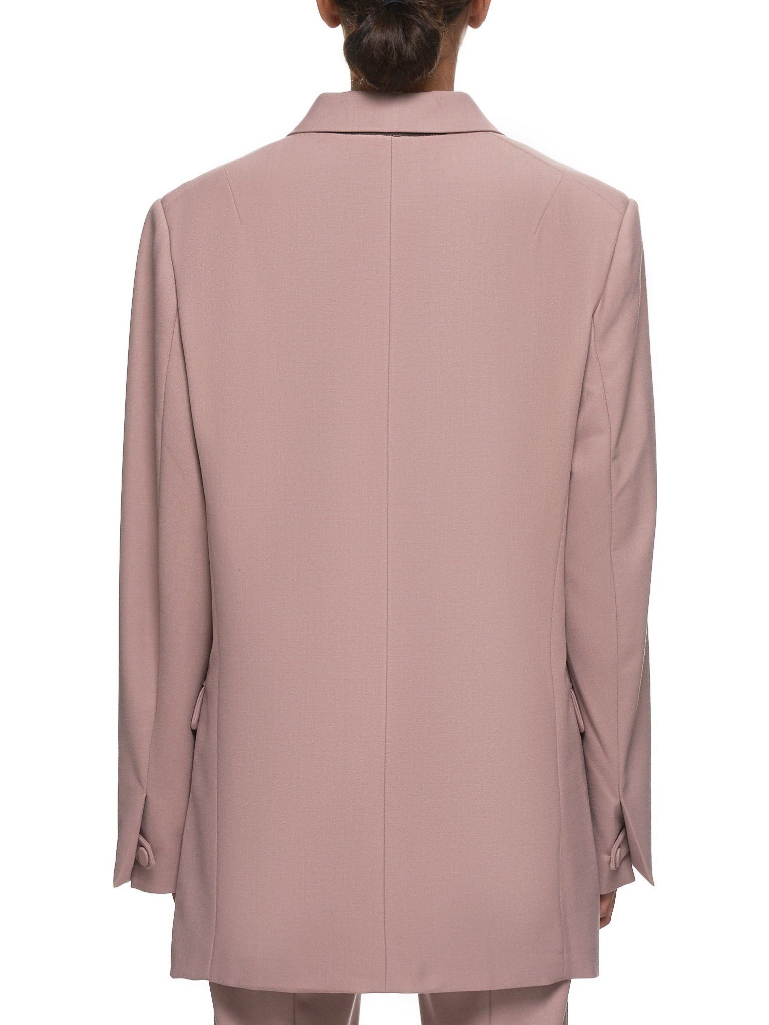 Oversized Button Hole Blazer - 3