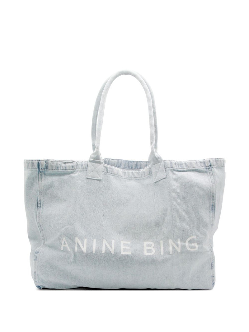 logo cotton tote bag 1