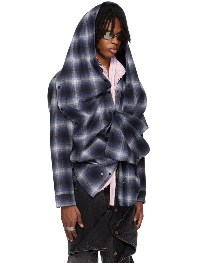 Blue Snap Off Shirt 2