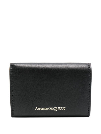 Alexander McQueen tri-fold wallet outlook