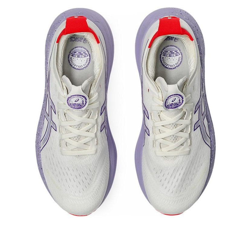 (WMNS) ASICS Gel-Nimbus 27 Tokyo 'Cream Edo Purple' 1012B913-500 - 6