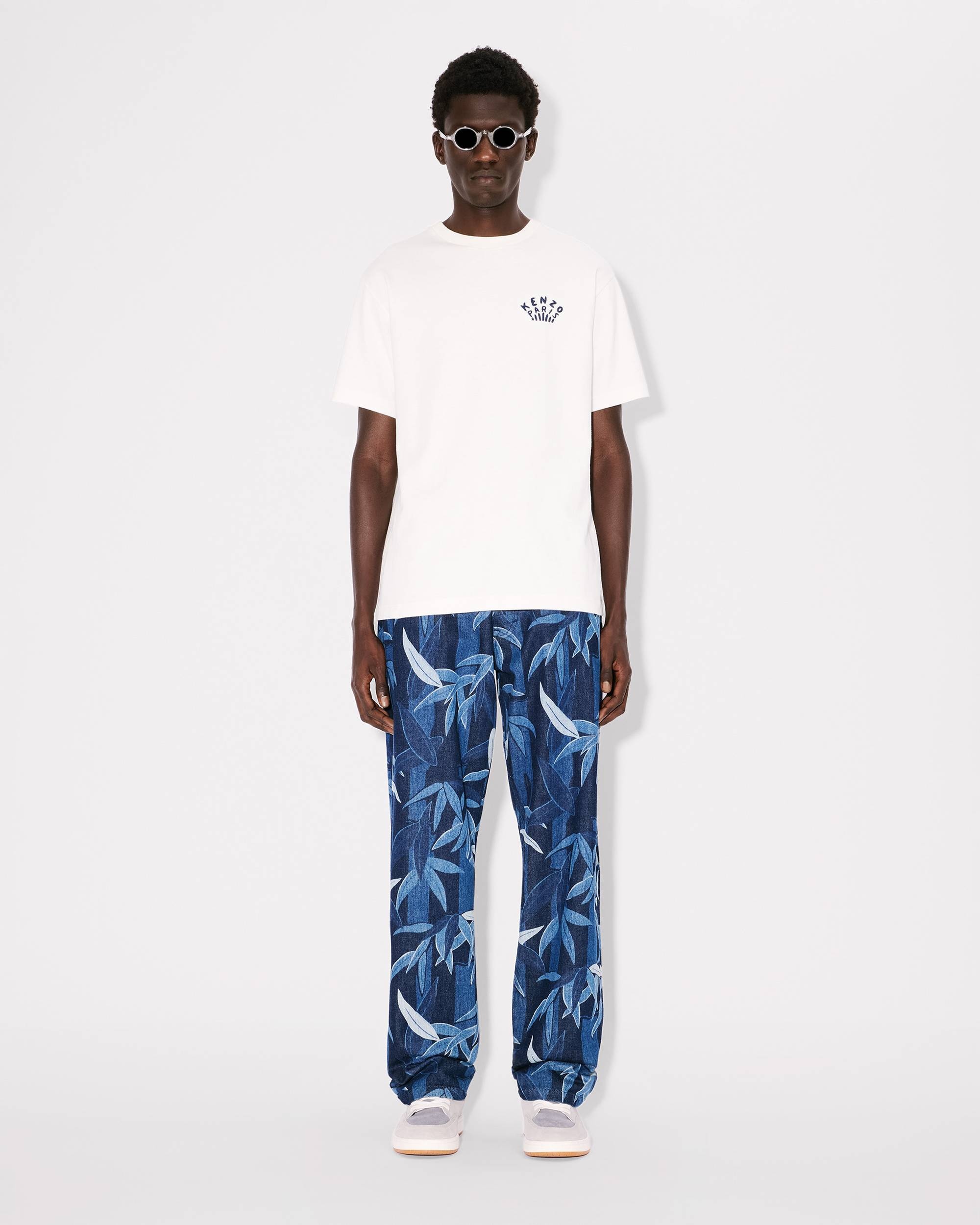 'KENZO Dragonfly' embroidered T-shirt in cotton - 5