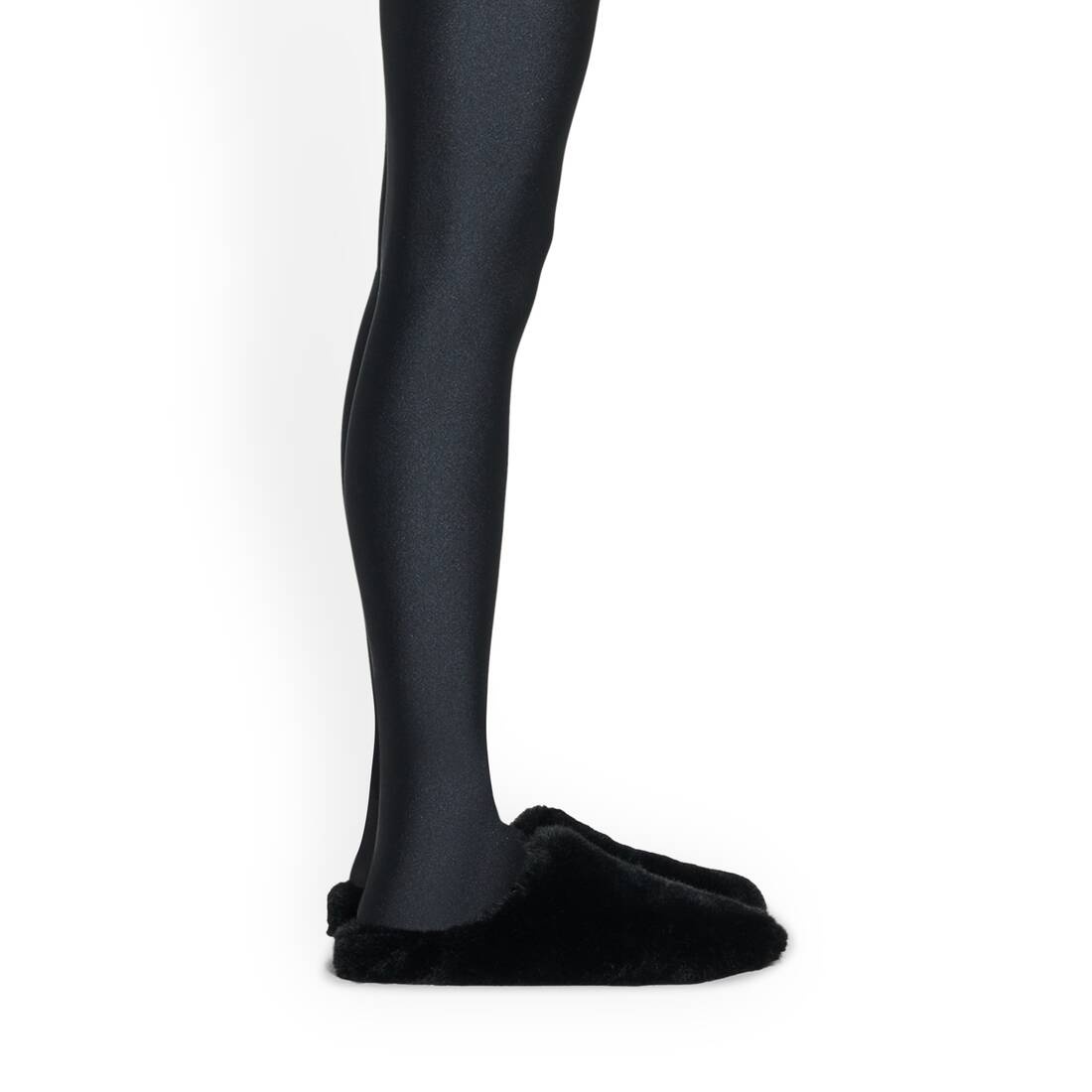 Women's Teddy Mule  in Black - 9