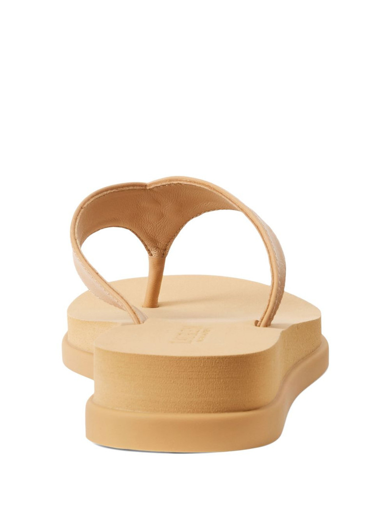 logo-detail flat sandals 3