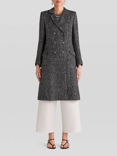 Etro BOUCLÉ OVERCOAT WITH PEGASO BUTTONS outlook