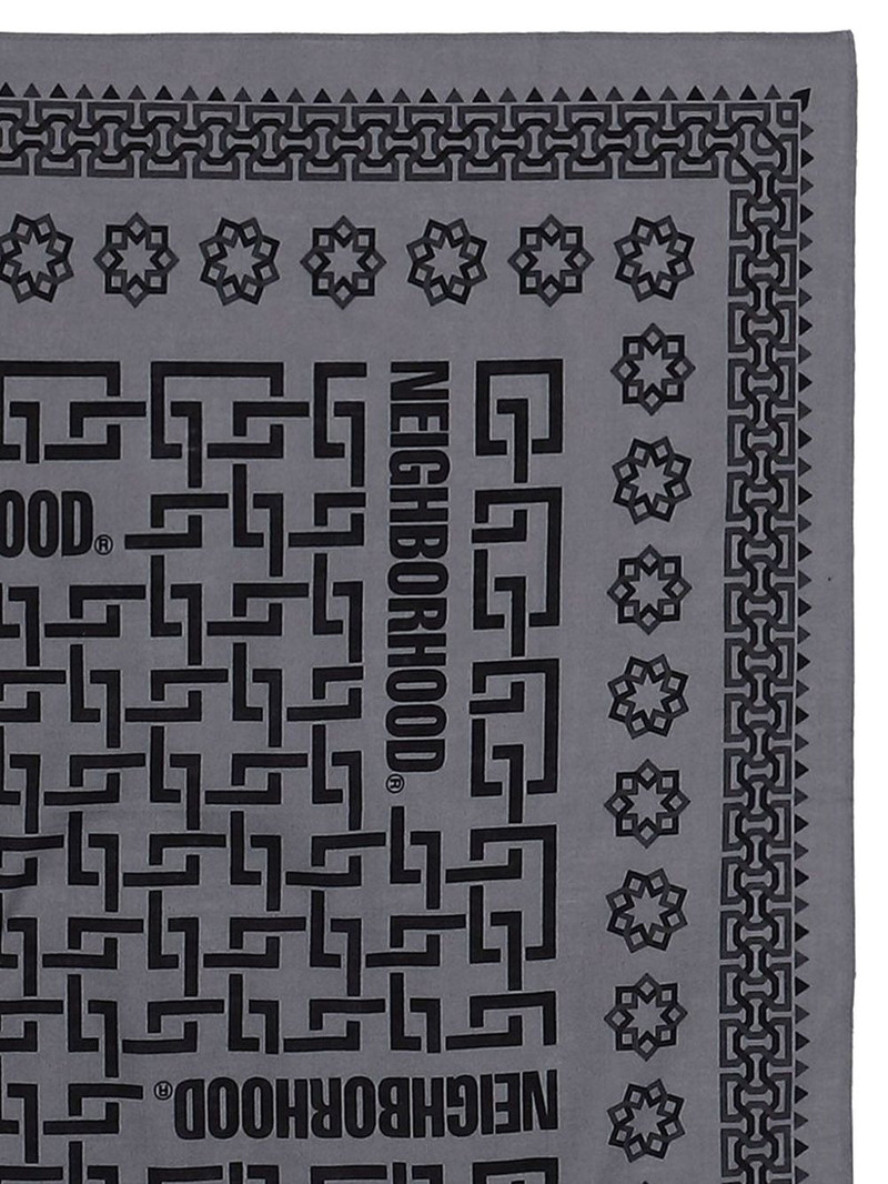 NEIGHBORHOOD geometric-pattern cotton bandana outlook