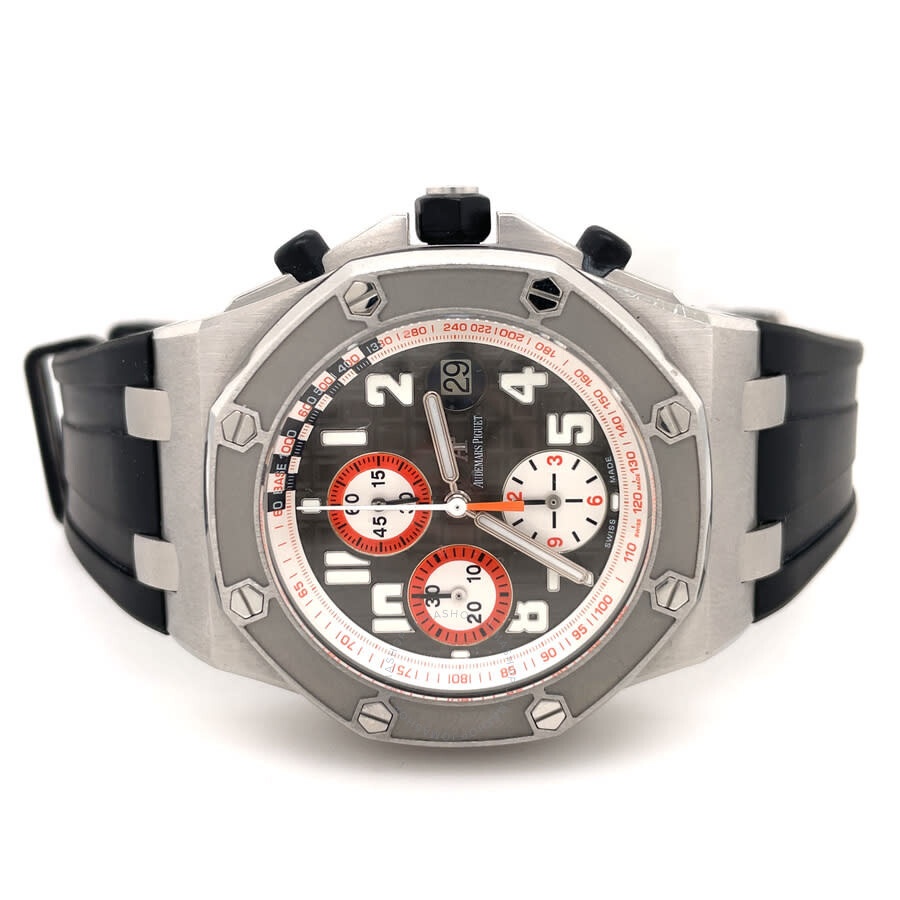 Pre-owned Audemars Piguet Royal Oak Offshore Chronograph Grey Dial Men's Watch 26175ST.OO.D003CU.01 - 5