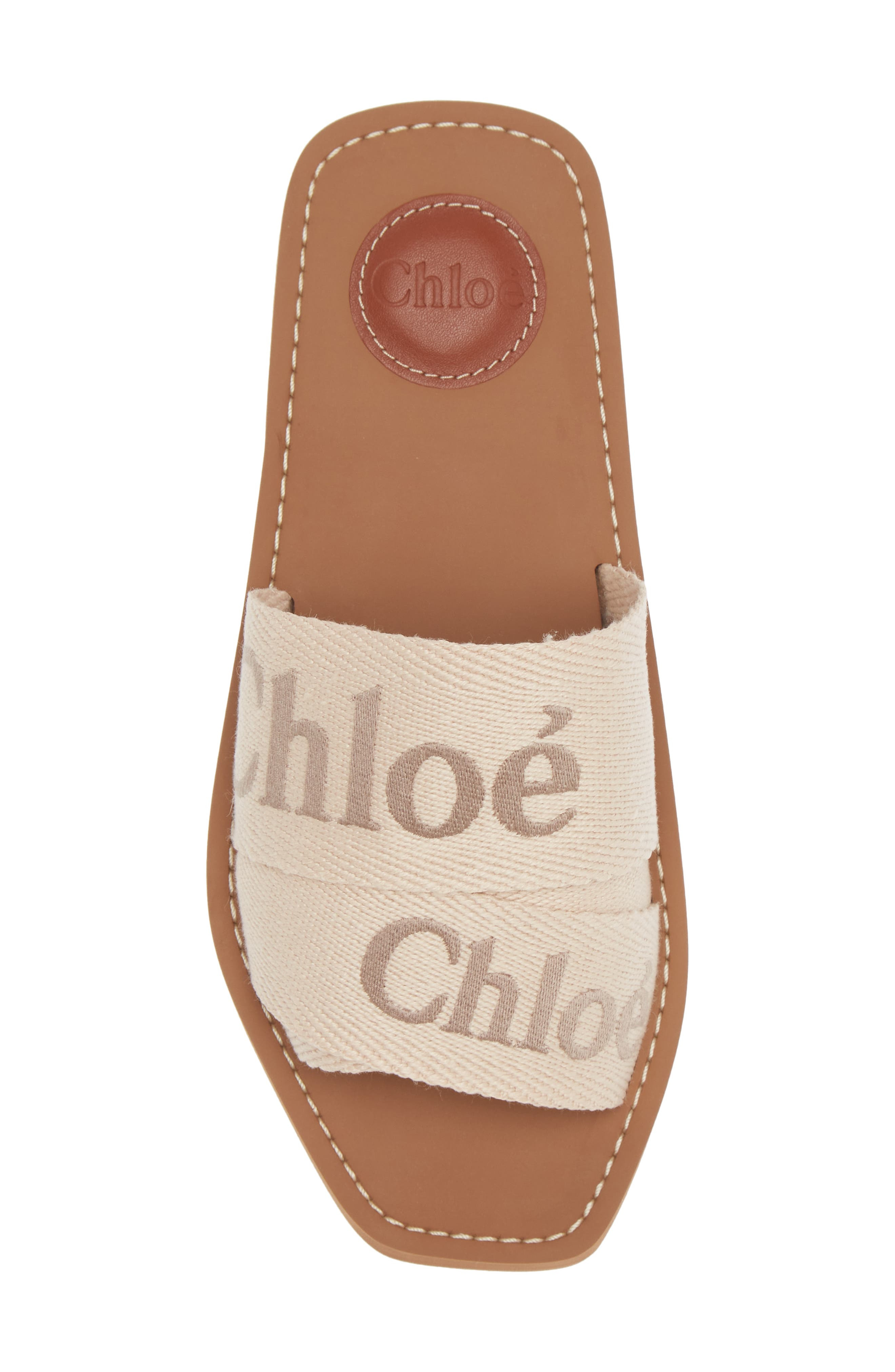 Chloé Woody Slide Sandal in Blushy Beige at Nordstrom - 5