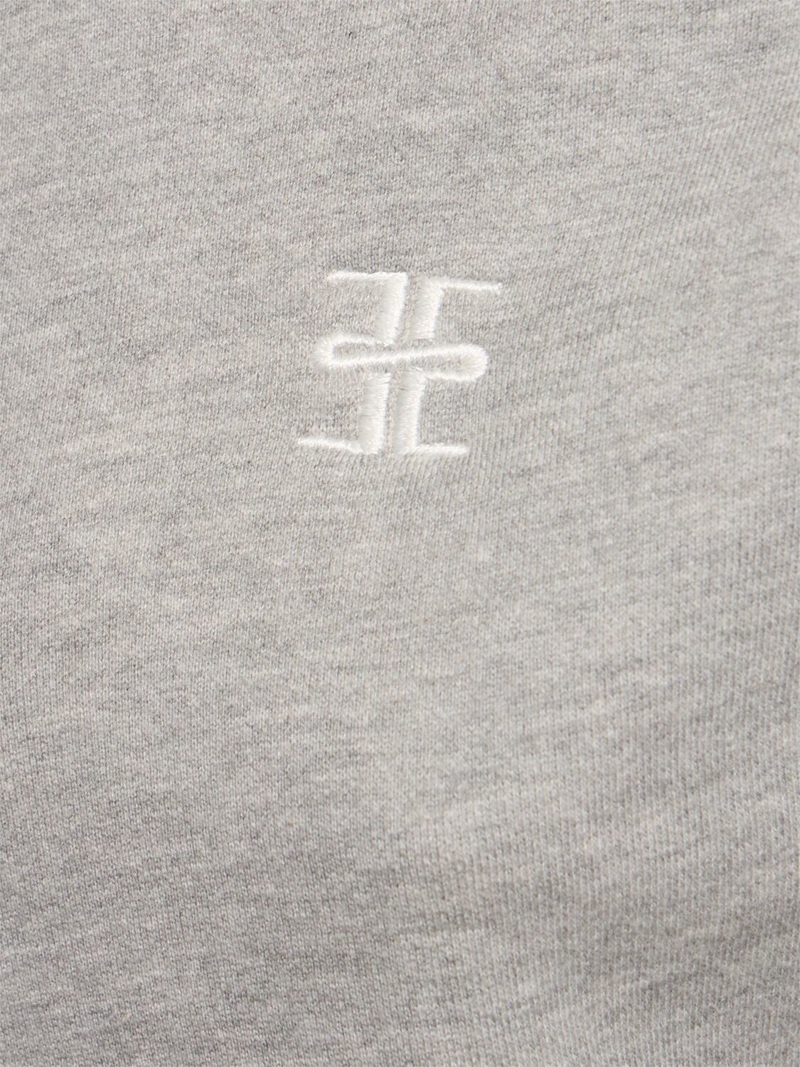 Sleeveless crewneck jersey top - 4