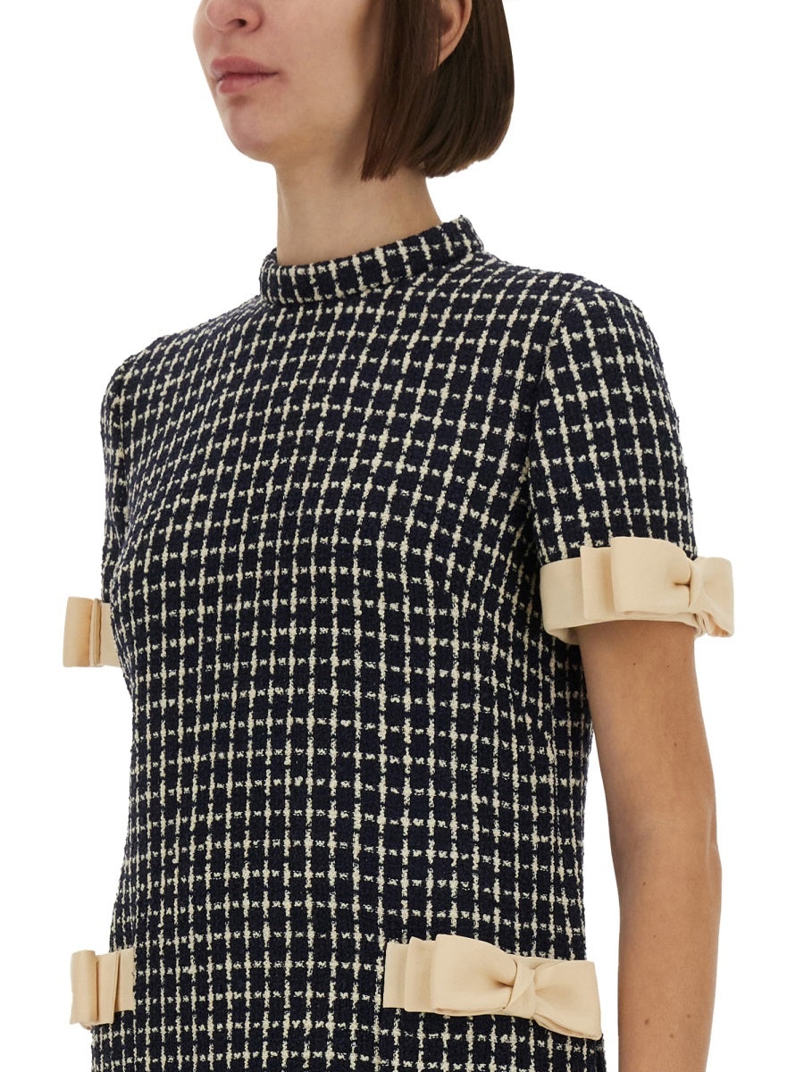 Valentino Women Boucle' Short Dress - 4
