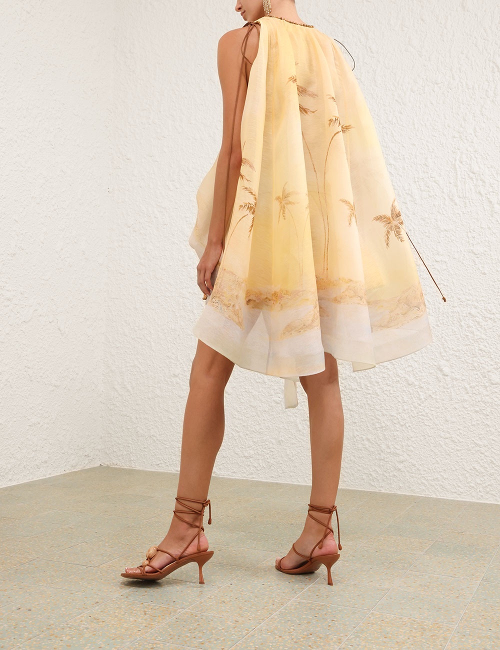 BALANCE PLUNGE MINI DRESS - 8