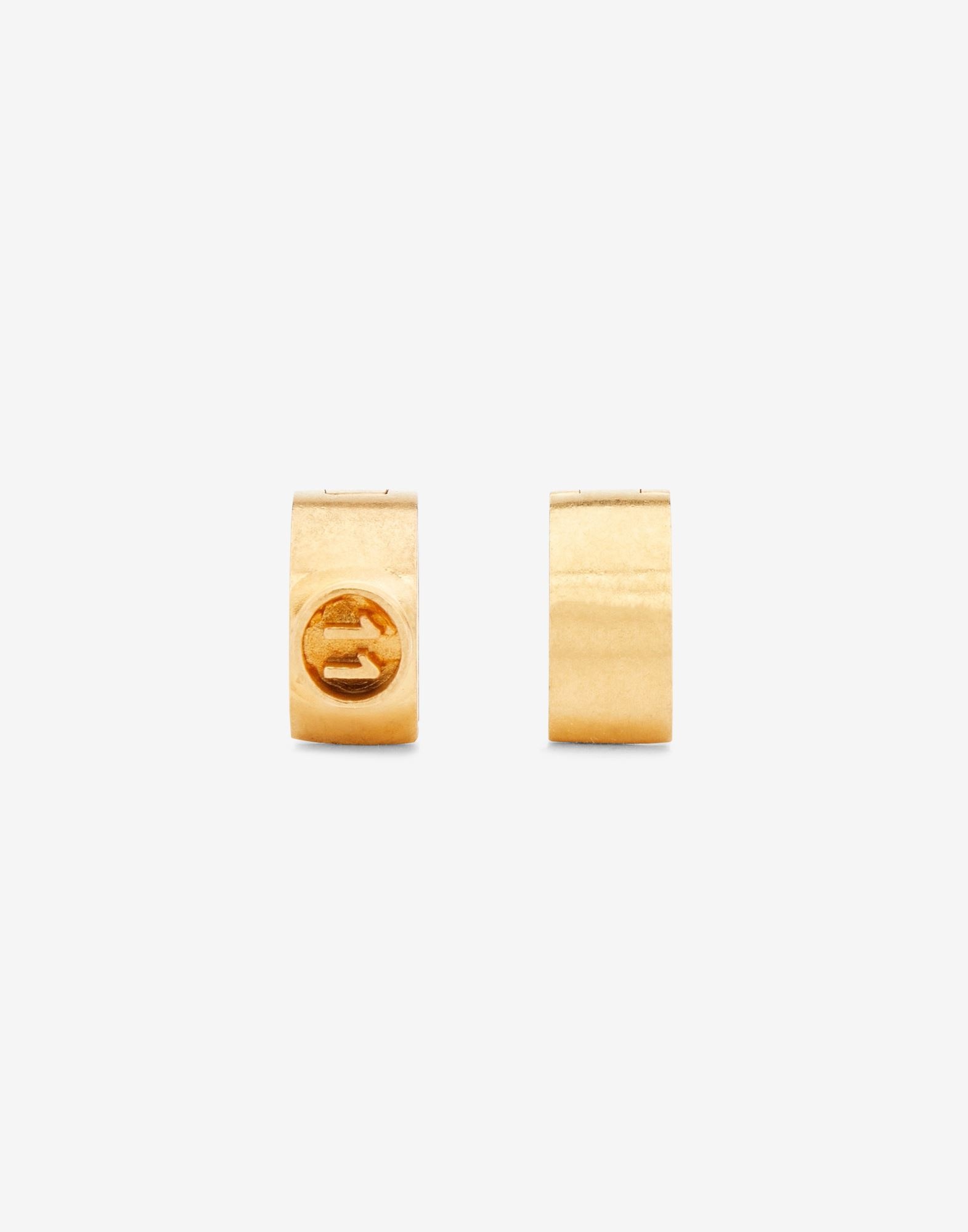 Numerical logo earrings - 1