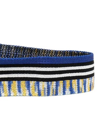 Missoni knitted stripe belt outlook