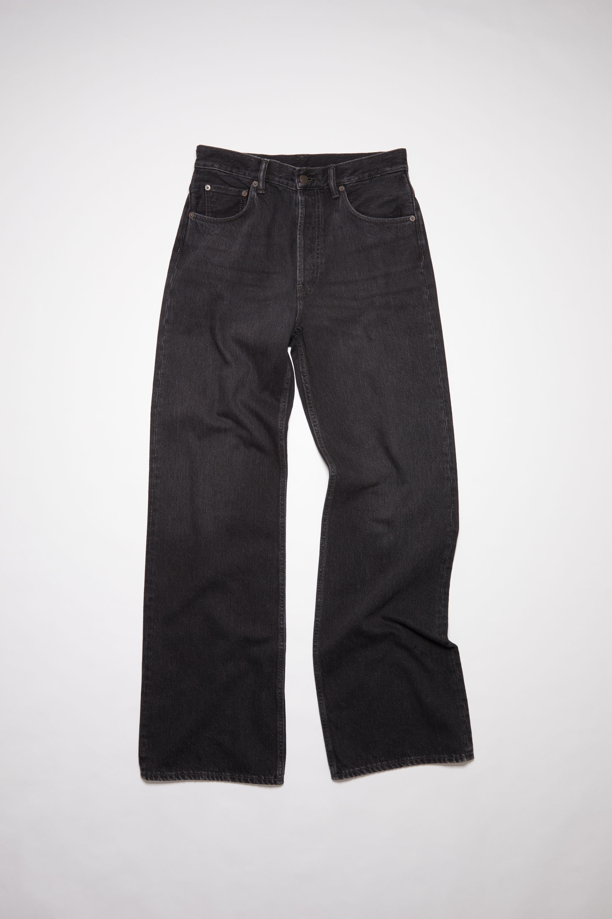 Loose bootcut jeans - Black - 7