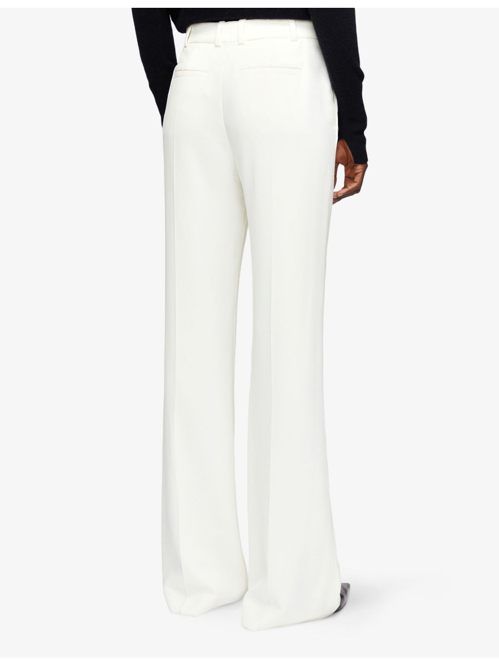 Morissey Comfort Cady Mid-Rise Straight-Leg Woven Trousers - 3
