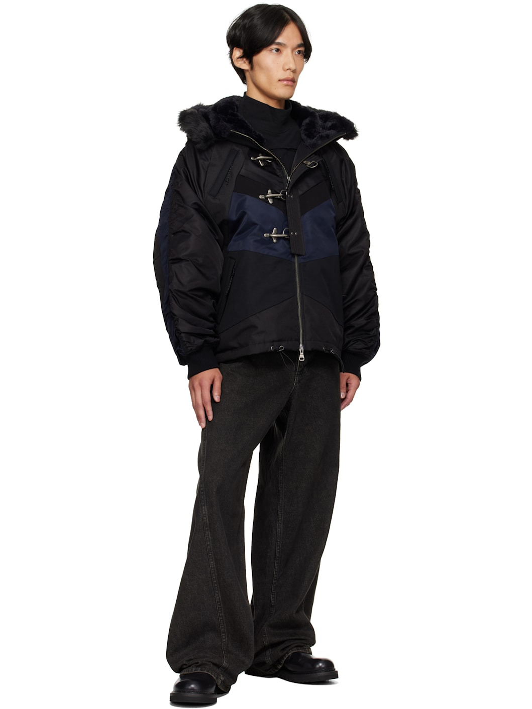 Black Norwegian N2B Jacket - 4