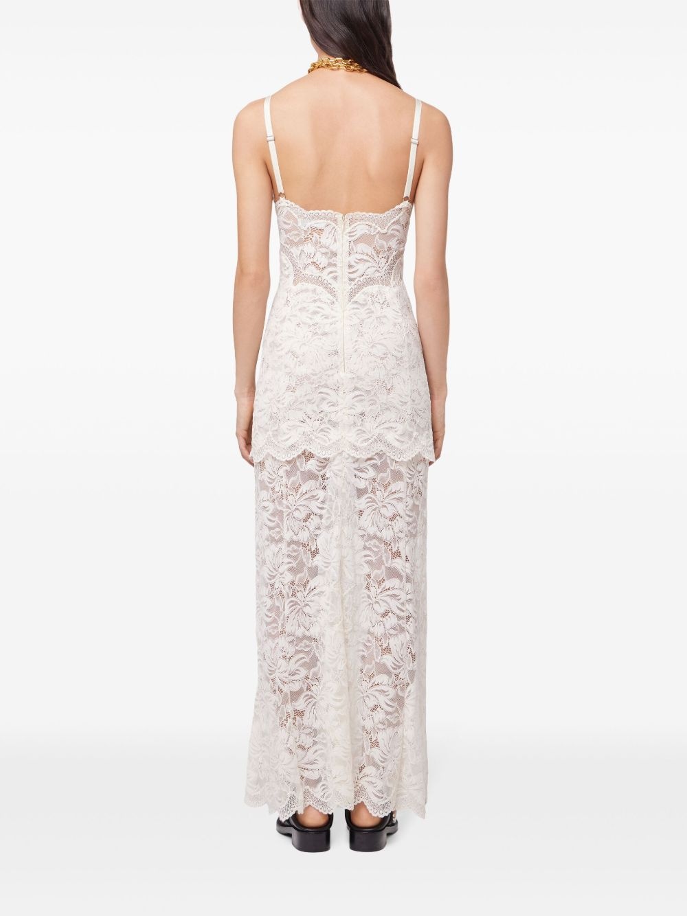 lace maxi dress - 4