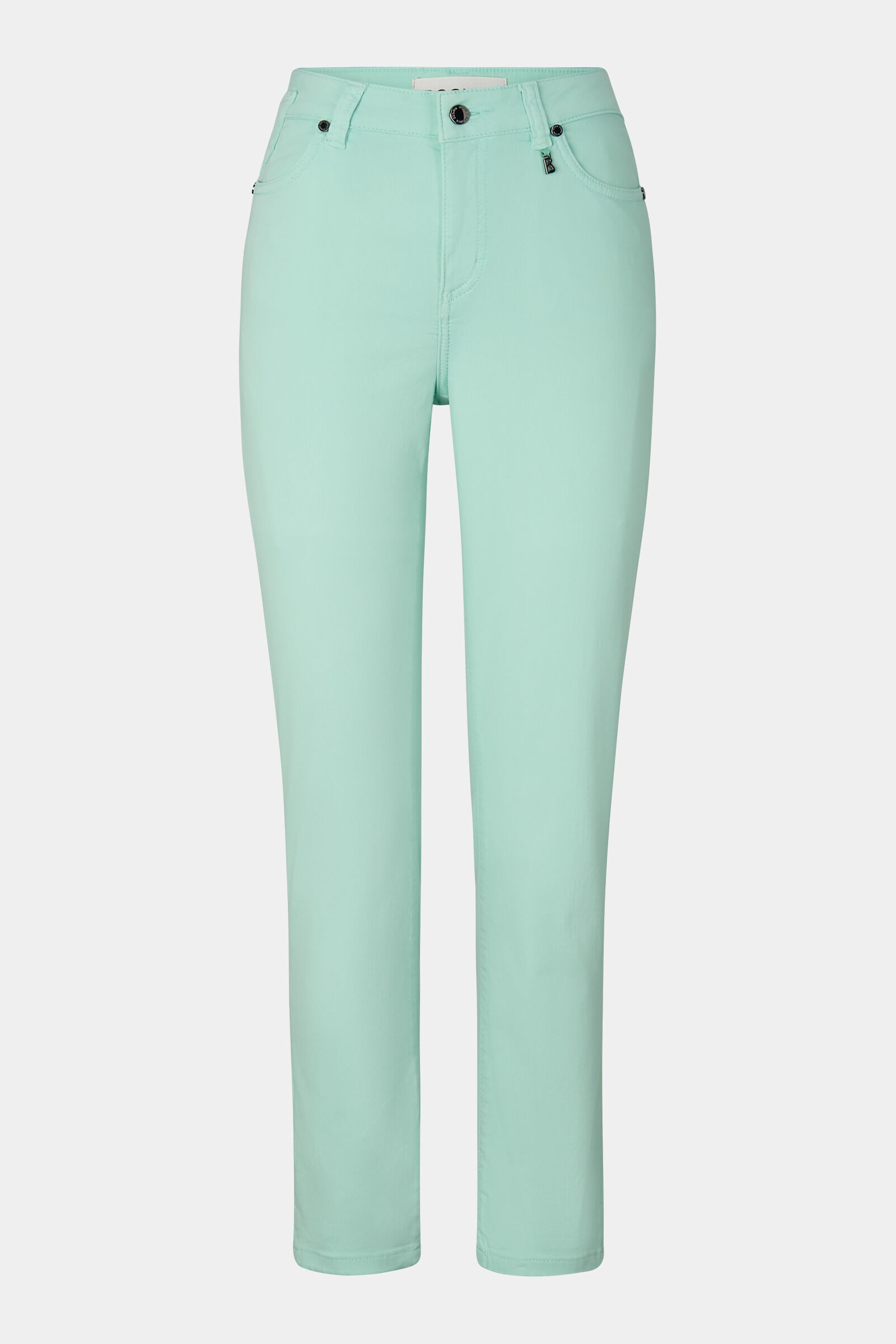 Slim fit Julie 7/8 jeans in Mint - 1