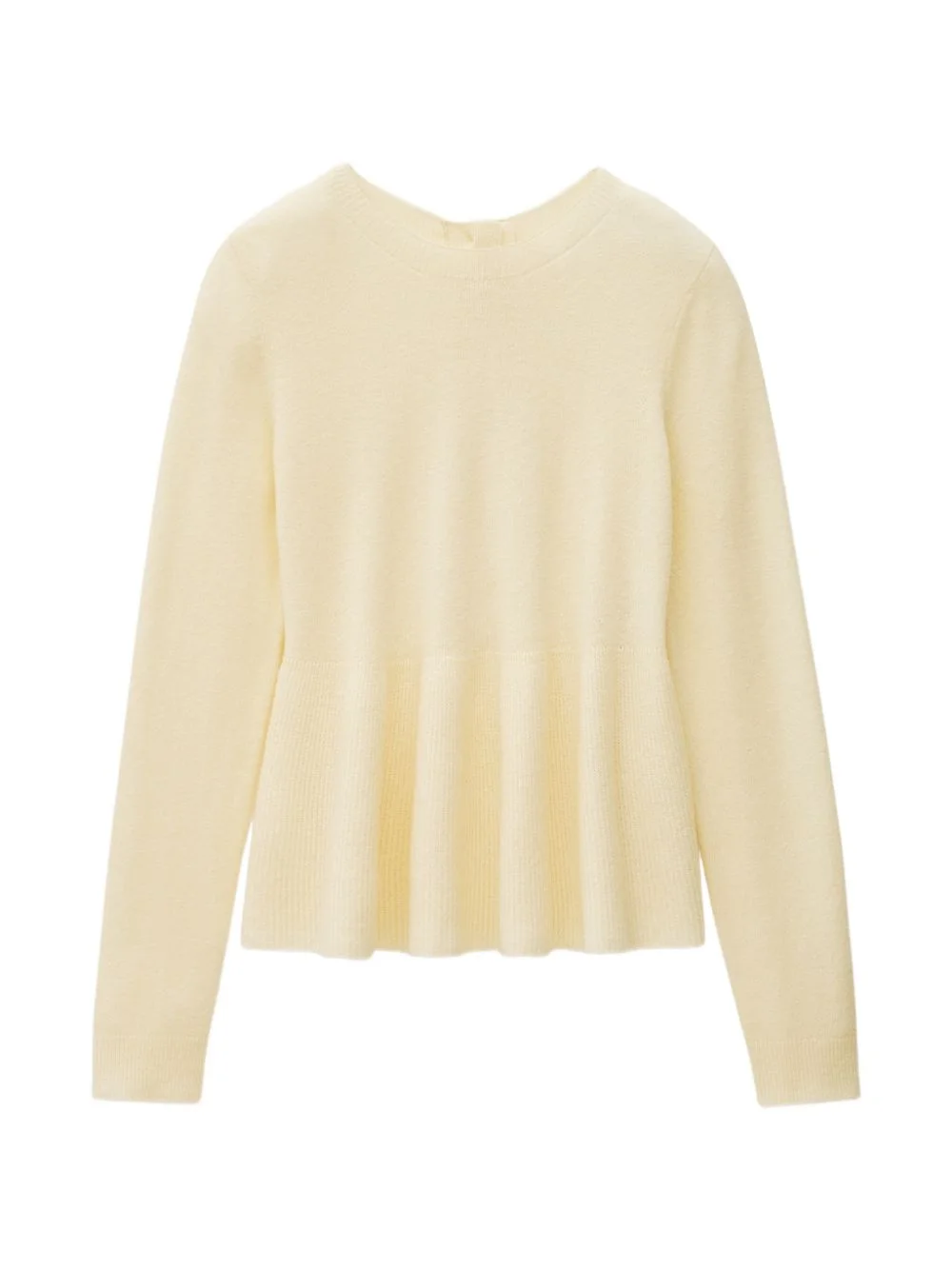 Salama buttoned-back knitted top - 1