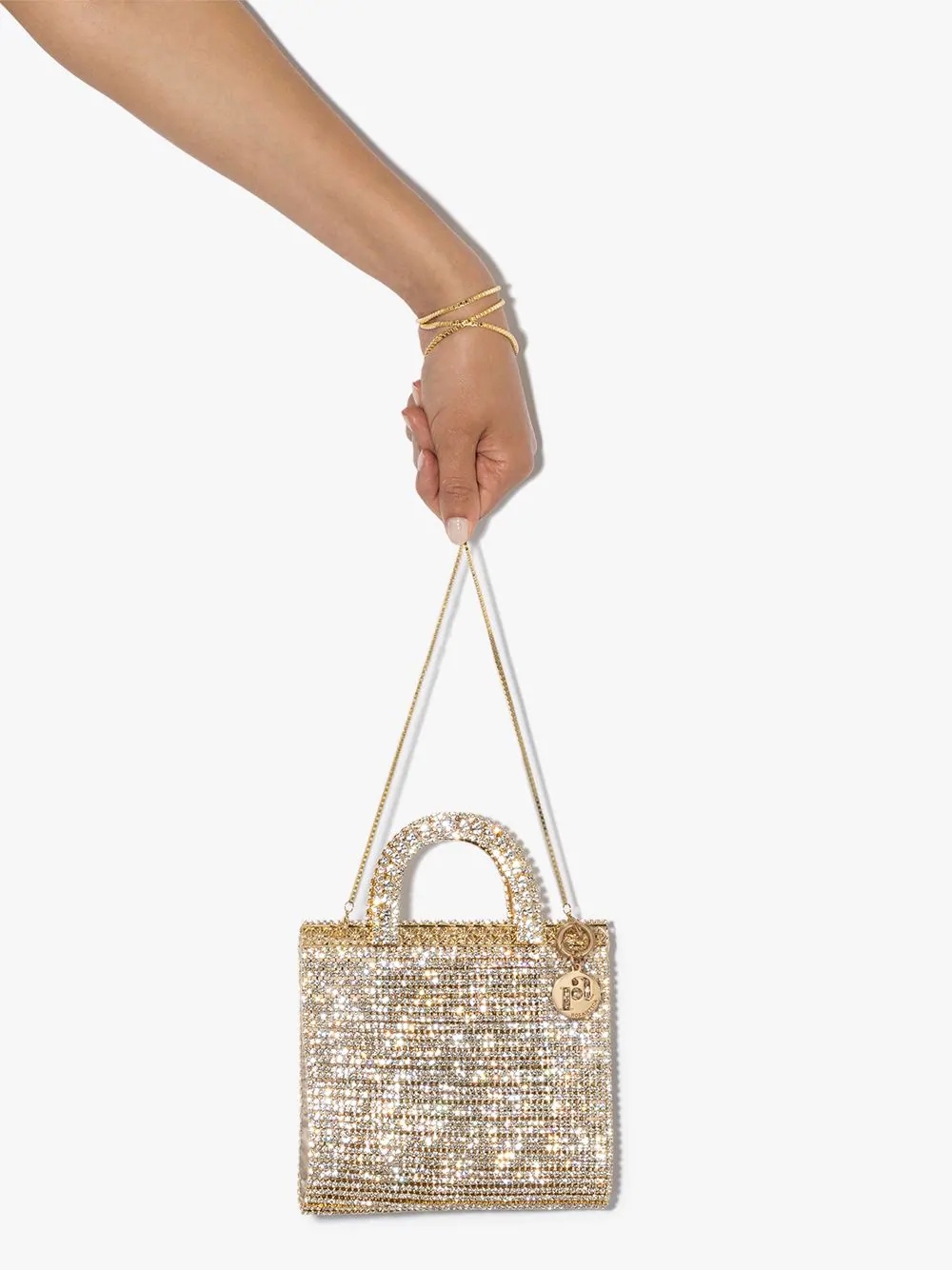 Teodora cystal-embellished tote - 3