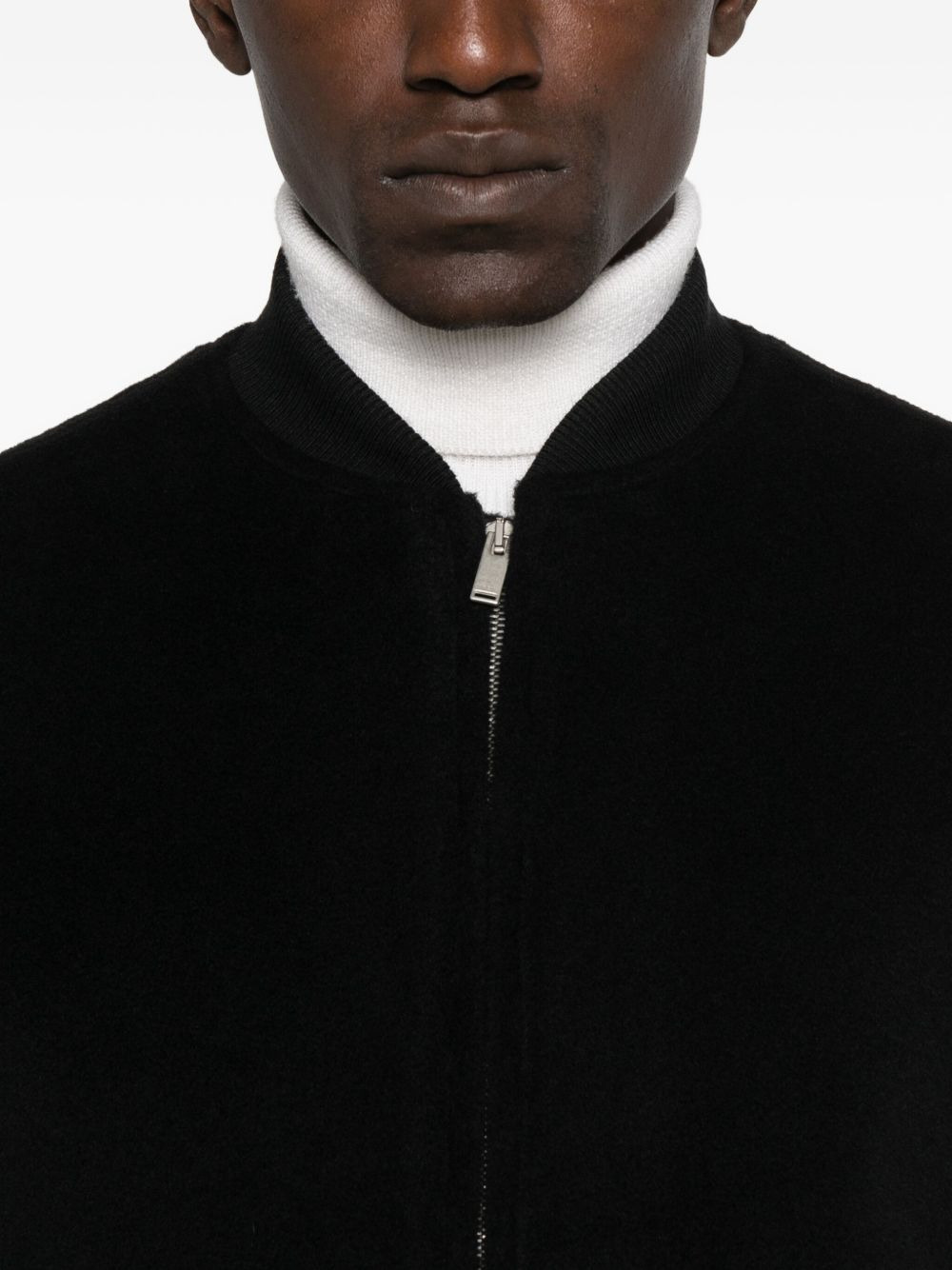 zip-front bomber jacket - 5