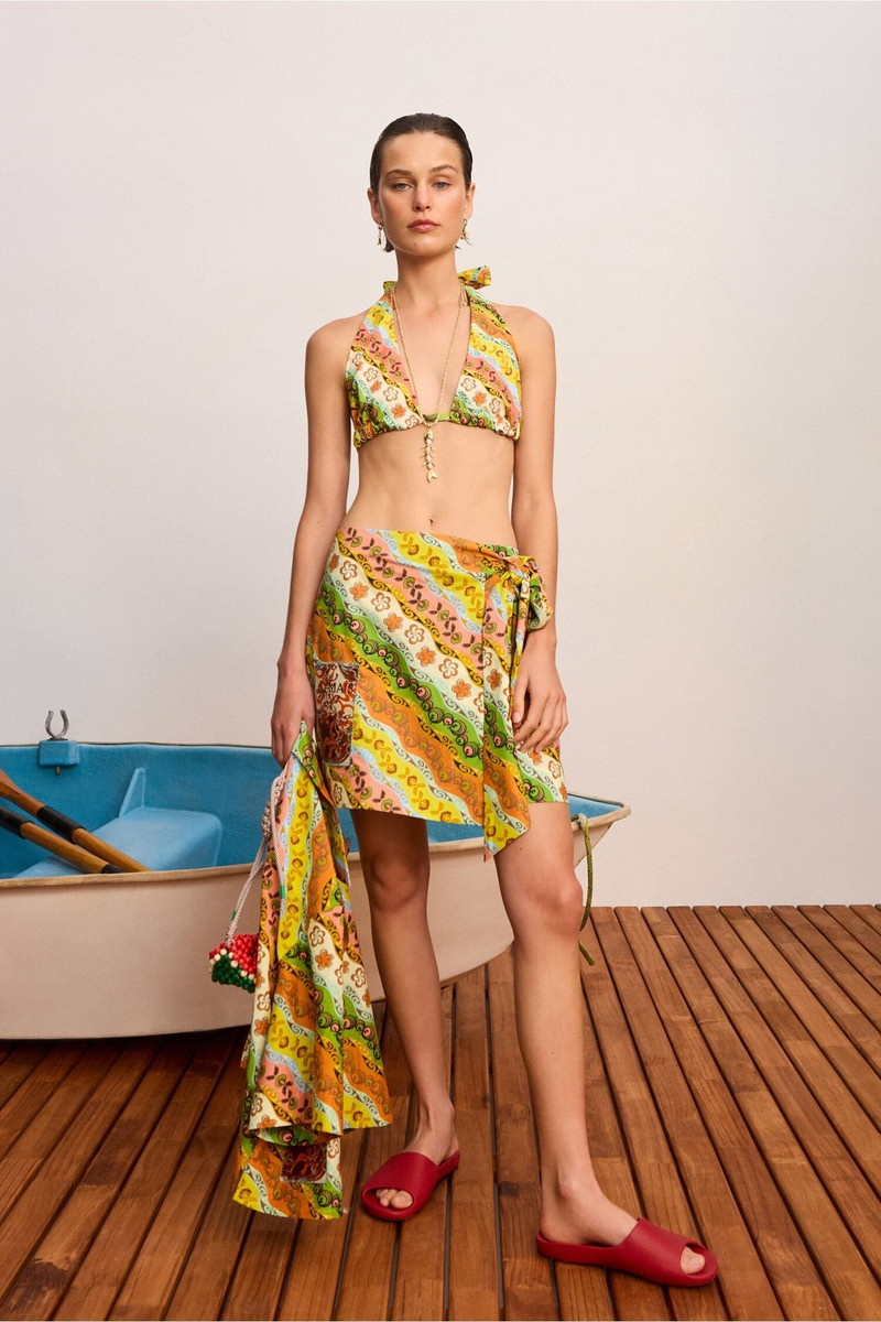 ALÉMAIS Janine Sarong Skirt outlook