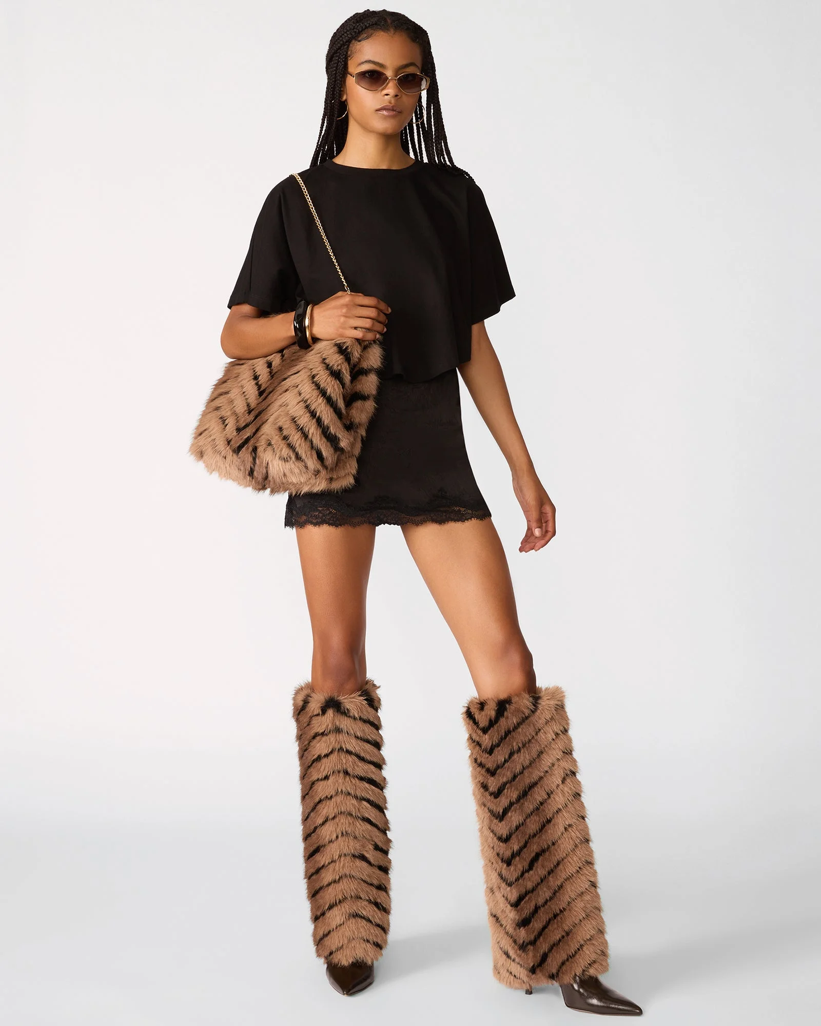 ICON BOOT & SEFINA FAUX FUR BAG BUNDLE - 1