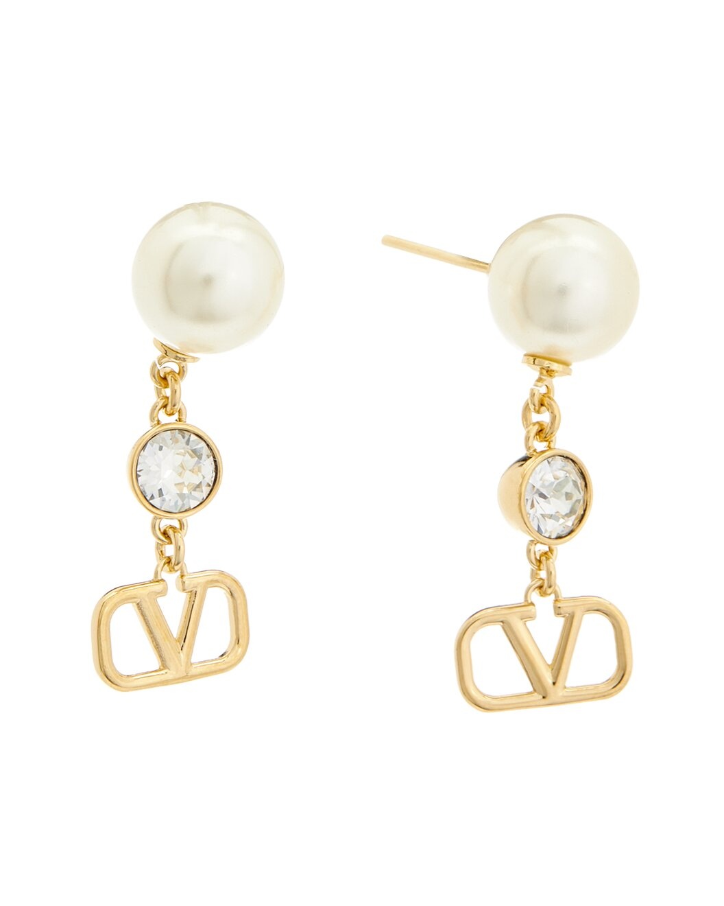 Valentino VLogo Earrings - 1