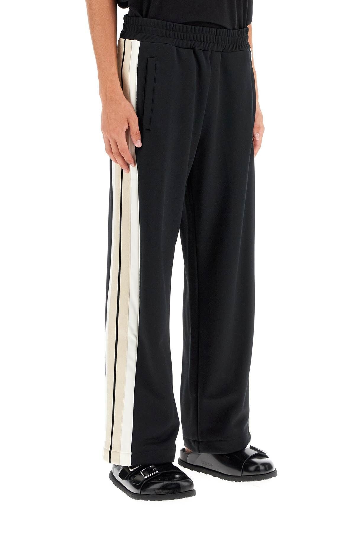 CONTRAST BAND JOGGERS WITH TRACK IN - 3