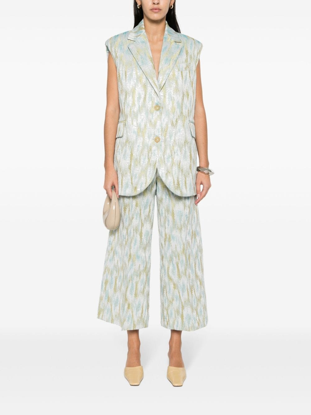 Erika Cavallini Semi-Couture - Erika Cavallini Semi-Couture Trousers MultiColour - 3