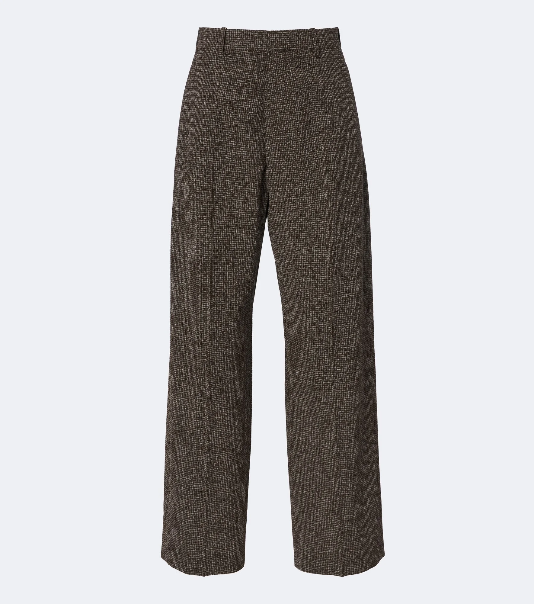 Wool wide-leg pants - 1