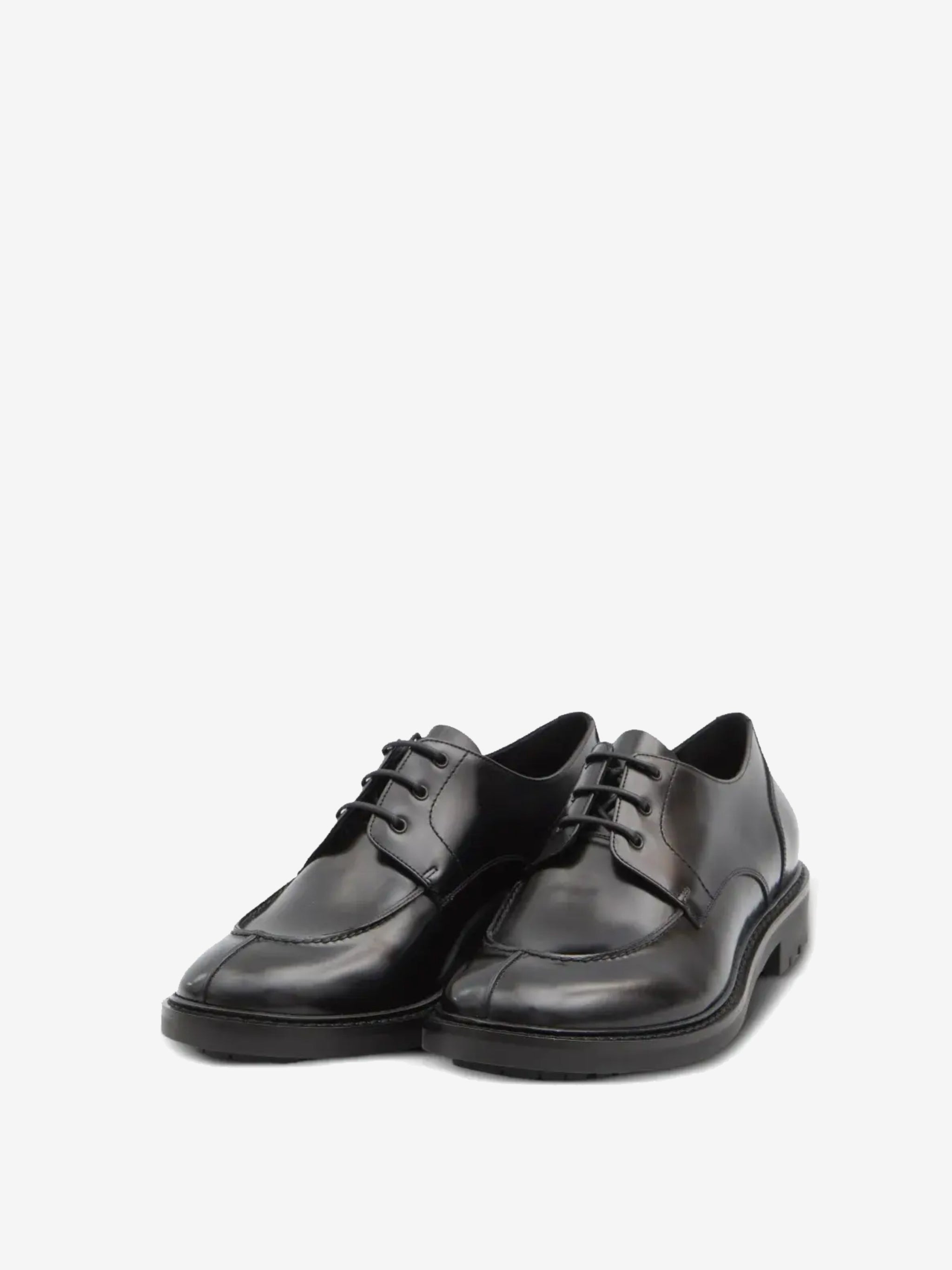 SAINT LAURENT - Men 20mm Linen-Blend Derby Shoes - 3