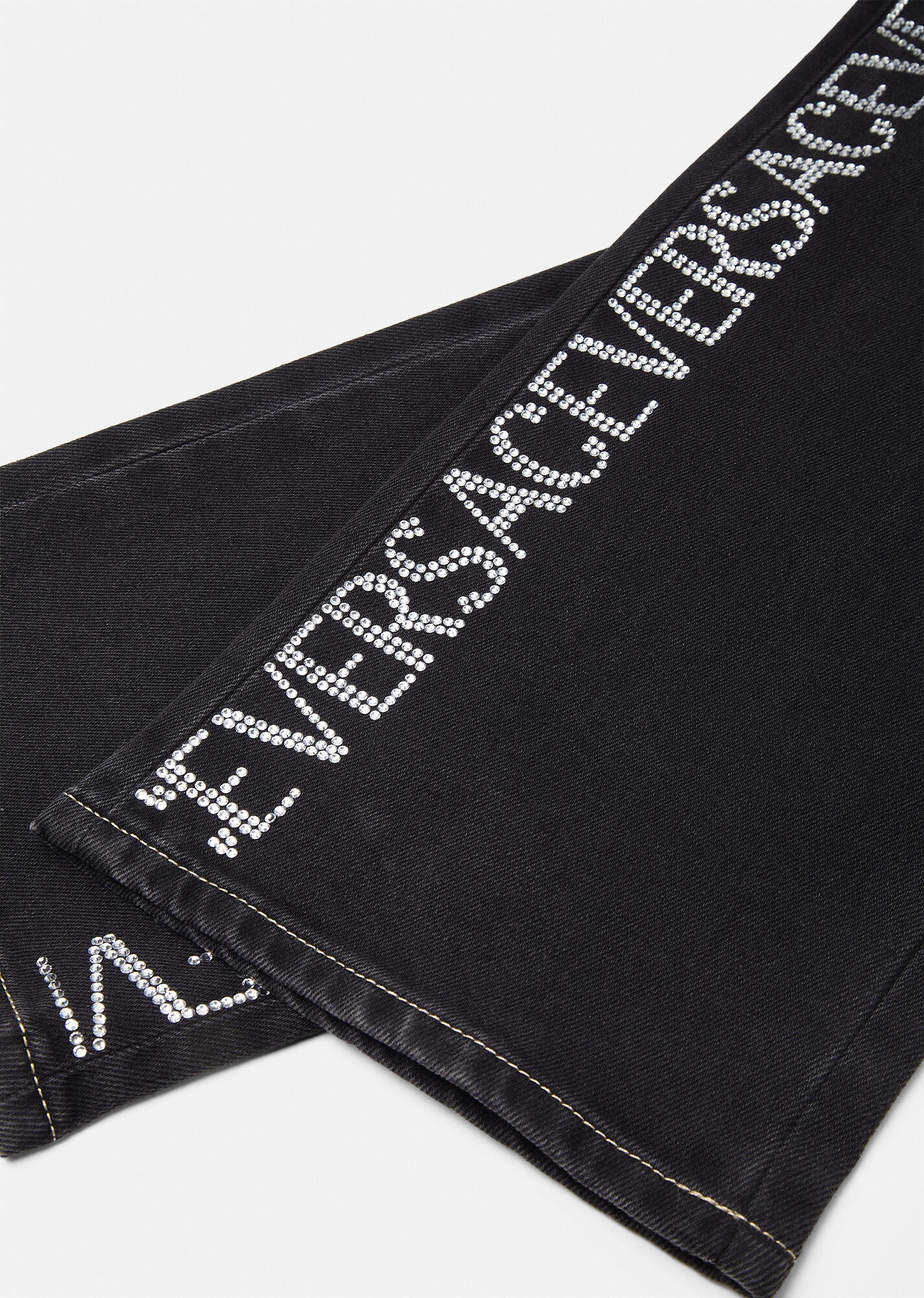 Crystal Versace Allover Jeans - 5