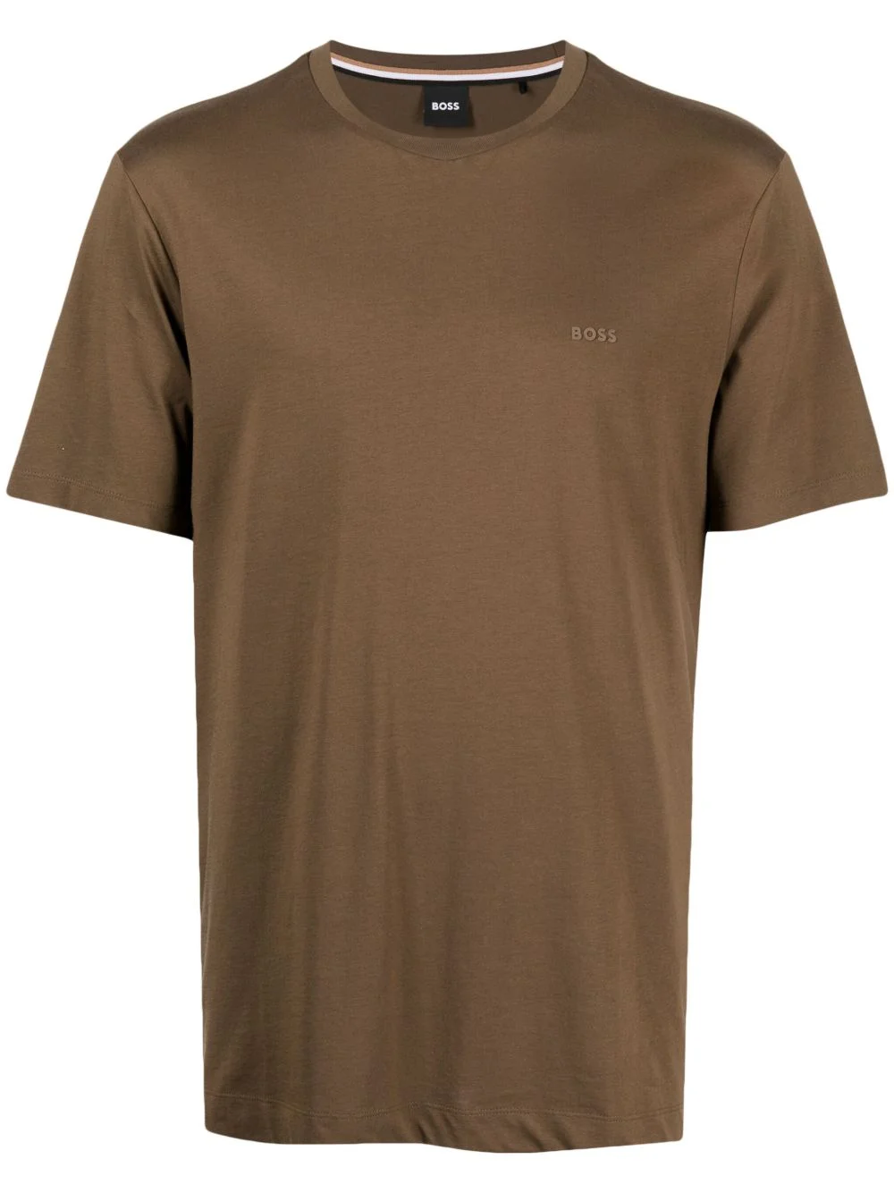 logo-print crew-neck T-shirt - 1