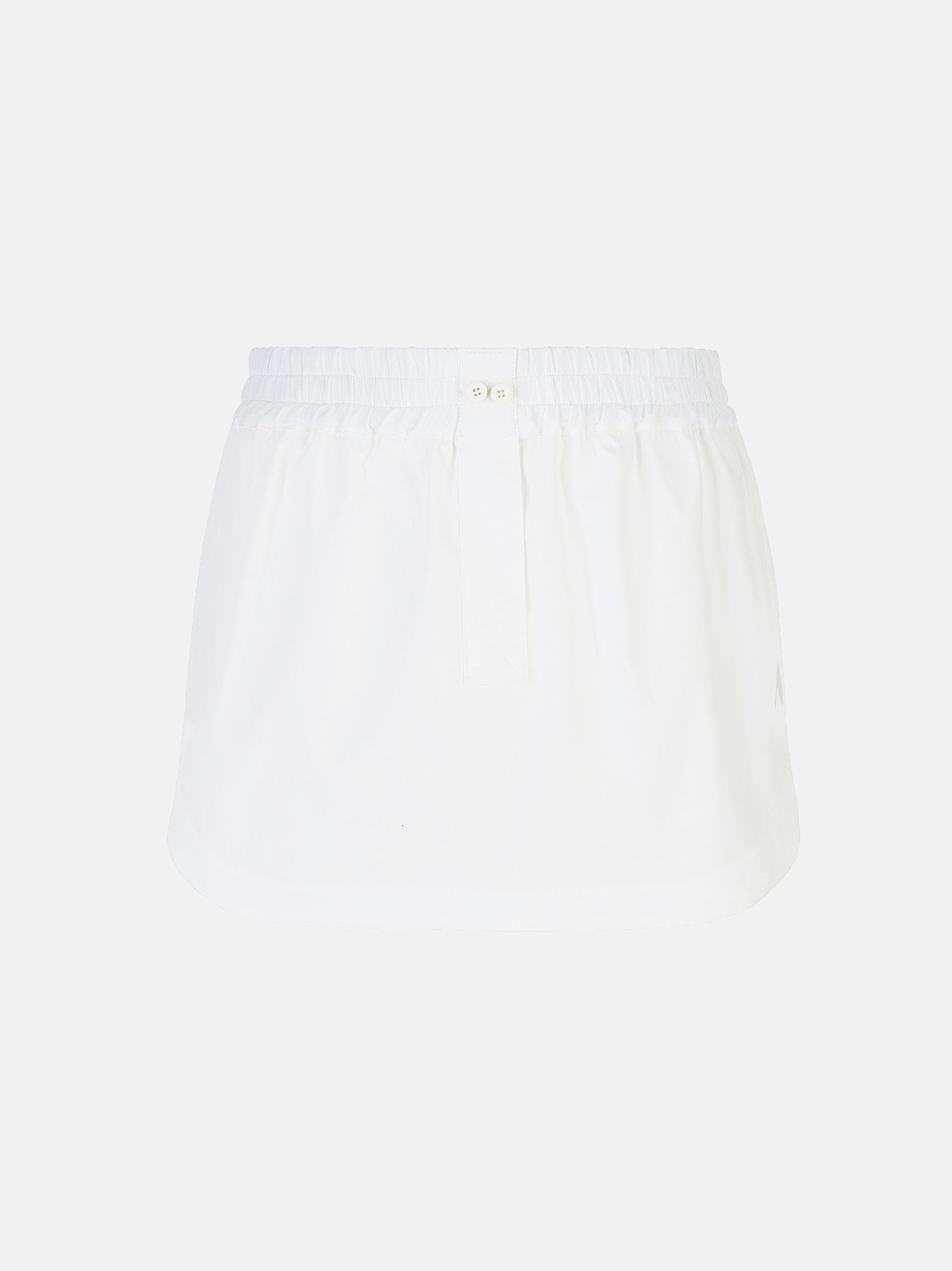 ''ROONEY'' WHITE MINI SKIRT - 1