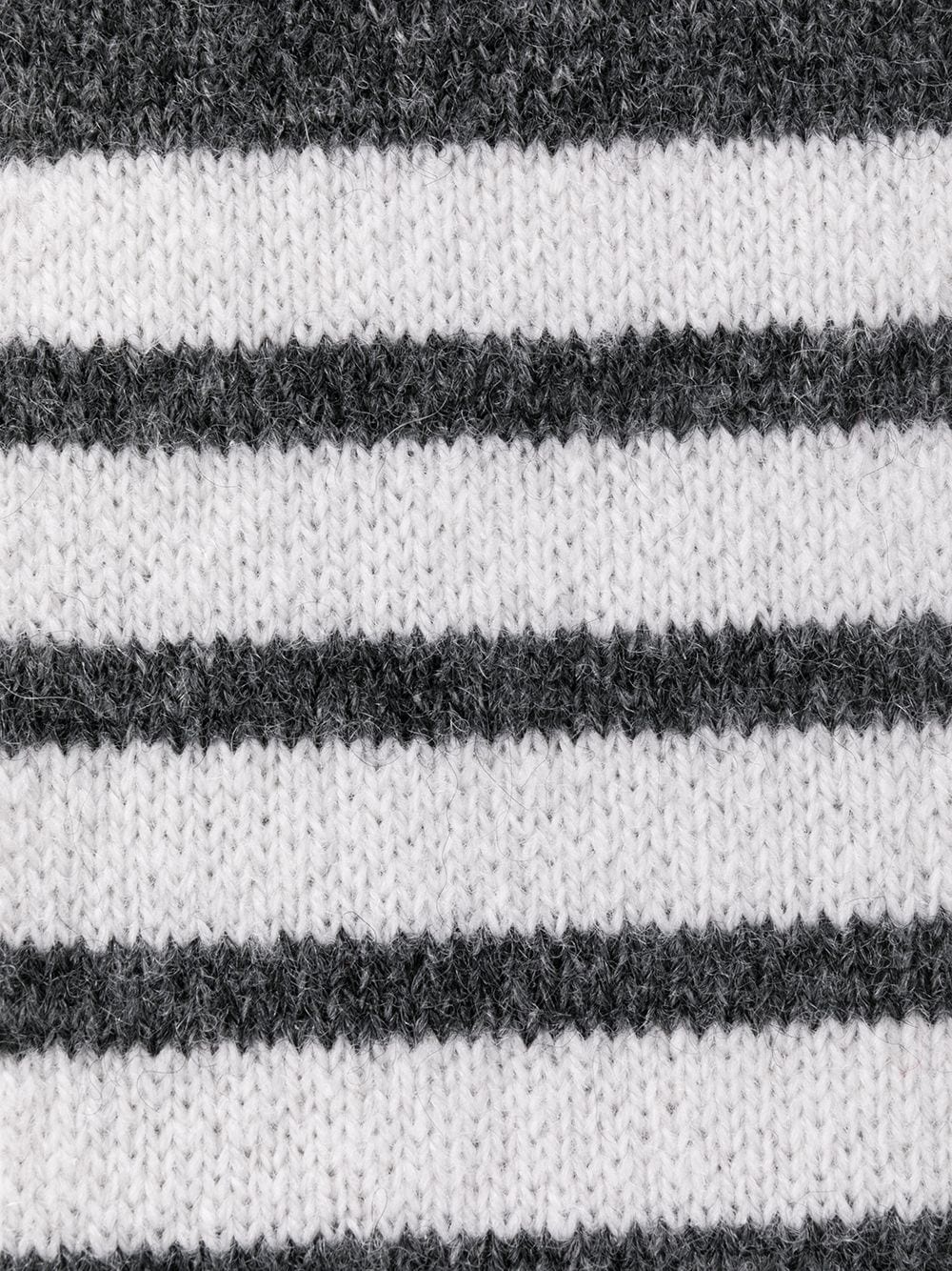 cashmere knit 4-Bar tie - 2