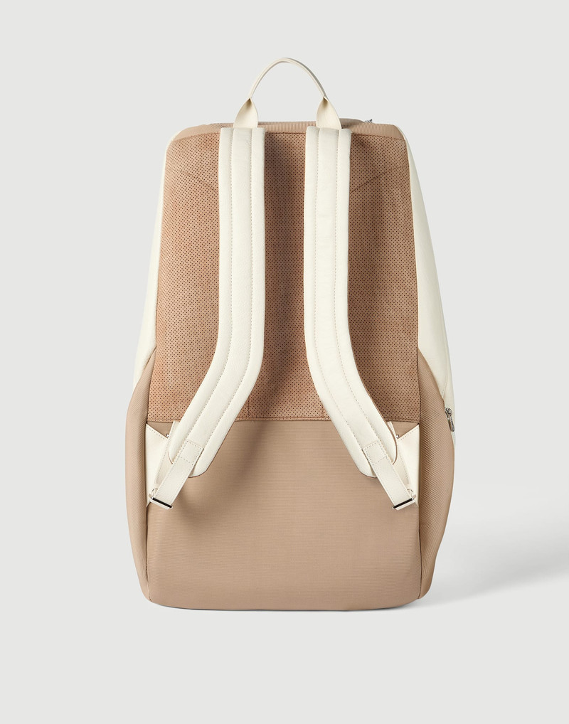 Grained leather tennis bag 2
